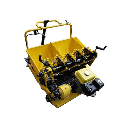 calidad  Farm high efficiency hand planter for diesel engine garlic/gasoline engine garlic seeder machine fábrica