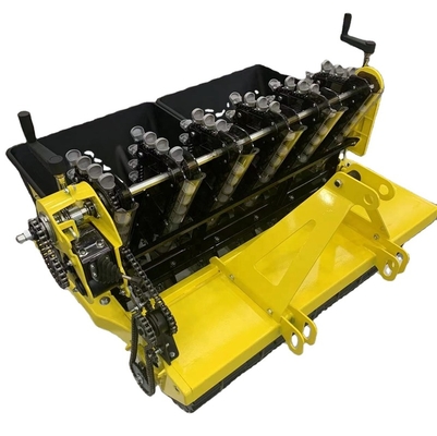 Garlic Planting Machine Tractor Mounted 6 Row Garlic Planter